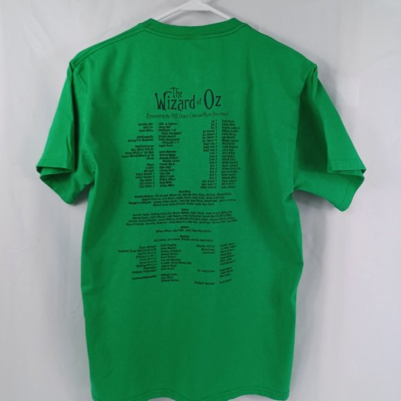 Unisex Green/Black Short sleeve T-Shirt Size M - Picture 2 of 10